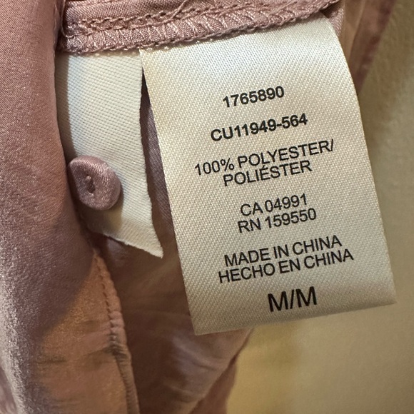 Hilary Radley Light Pink Sleeveless Blouse - Picture 4 of 5